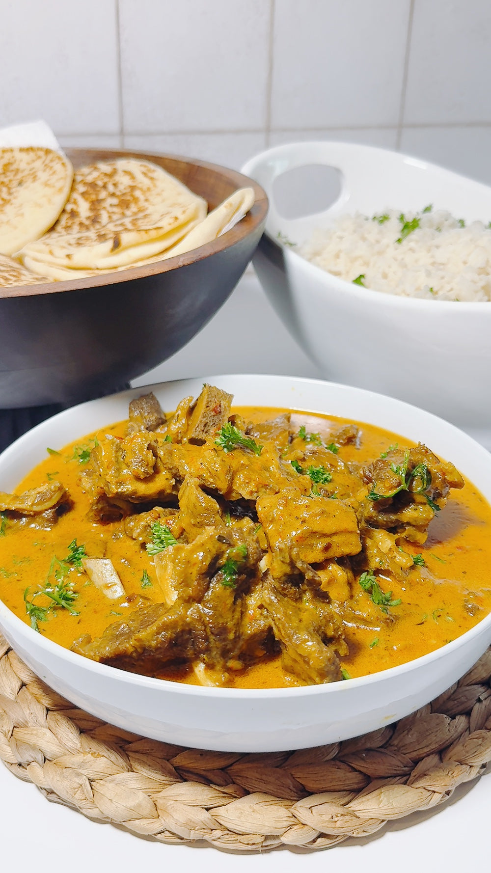 Nigerain inspired goat curry