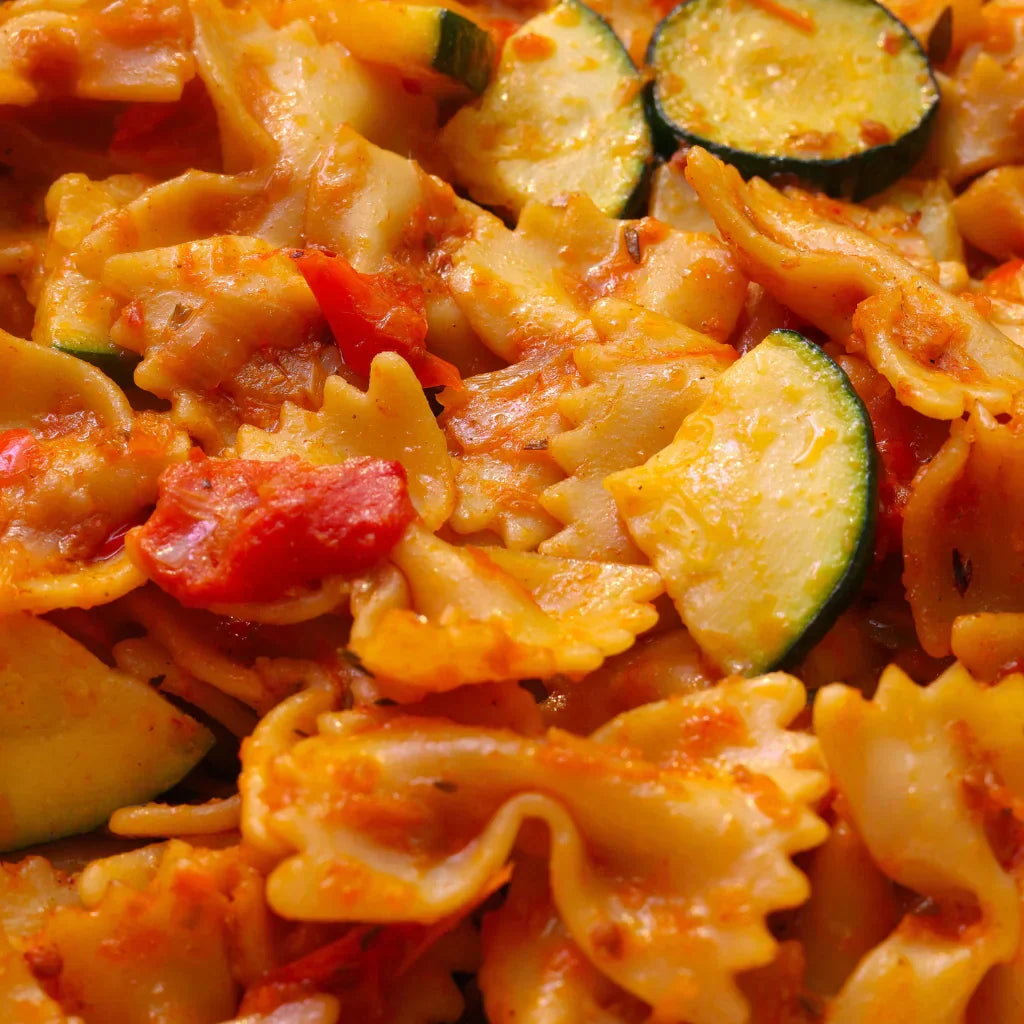 Fresh Vegetable Skillet Pasta